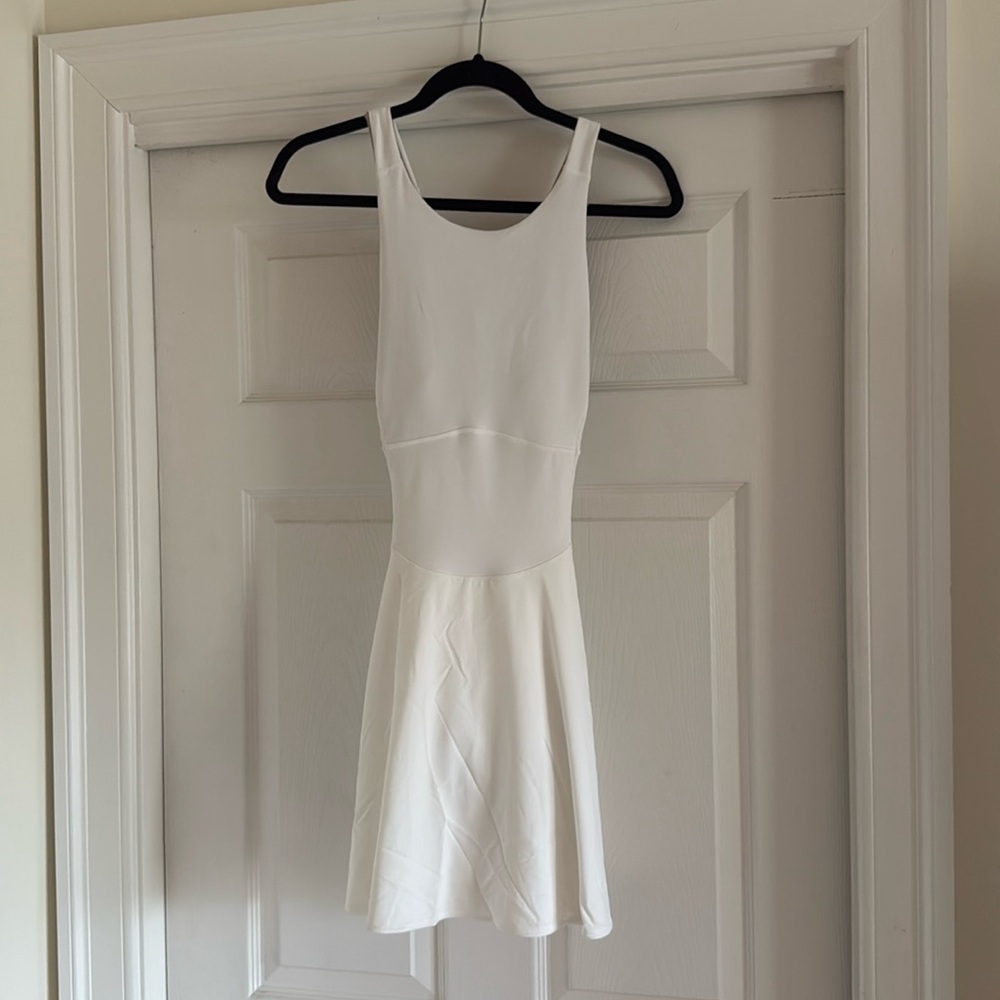 Brand new Lululemon court crush dress white size 8